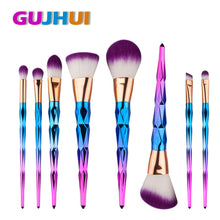 8PCS GUJHUI Professional makeup brushes maquillage Cosmetic Eyebrow Eyeshadow Foundation Blush Concealer make up brushes ILML