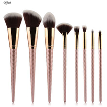 8PCS QiBest Multicolor Makeup brushes Eyeshadow Foundation professional make up brushes brochas maquillaje Cosmetics tools ILML
