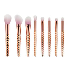 8PCS QiBest Multicolor Makeup brushes Eyeshadow Foundation professional make up brushes brochas maquillaje Cosmetics tools ILML