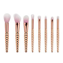 8PCS QiBest Multicolor Makeup brushes Eyeshadow Foundation professional make up brushes brochas maquillaje Cosmetics tools ILML