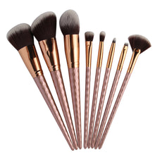 8PCS QiBest Multicolor Makeup brushes Eyeshadow Foundation professional make up brushes brochas maquillaje Cosmetics tools ILML