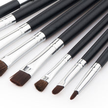 8Pcs professional Cosmetic Brush Makeup Lip eyebrows eyelashes eyes Tools Concealer Professional Powder Foundation Brushes ILML