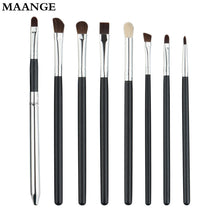 8Pcs professional Cosmetic Brush Makeup Lip eyebrows eyelashes eyes Tools Concealer Professional Powder Foundation Brushes ILML