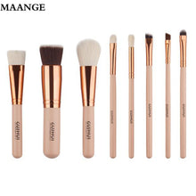 8pcs Cosmetic Makeup Brushes Pro Eyeshadow eyebrows eyelashes Cosmetic Powder Foundation Concealer Brushes Kit Brush box ILML