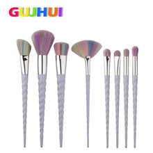 8pcs GUJHUI professional Eyebrow Eyeliner makeup brushes Powder Foundation Blush Cosmetic Concealer make up brushes ILML