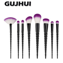 8pcs GUJHUI professional Eyebrow Eyeliner makeup brushes Powder Foundation Blush Cosmetic Concealer make up brushes ILML