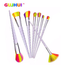 8pcs GUJHUI professional Eyebrow Eyeliner makeup brushes Powder Foundation Blush Cosmetic Concealer make up brushes ILML