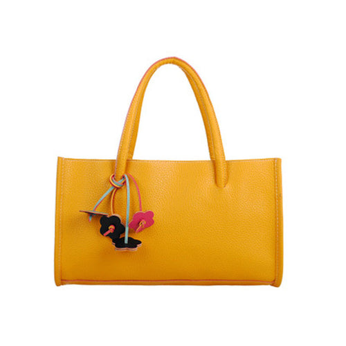 9 Colors Cy Color Flowers Elegant Girls Hbags Leather Shoulder Bag Women  ILML