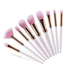 9 pcs GUJHUI professional Powder Foundation makeup brushes Eyebrow Eyeshadow make up brushes Concealer Blush Brush ILML