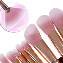 9 pcs GUJHUI professional Powder Foundation makeup brushes Eyebrow Eyeshadow make up brushes Concealer Blush Brush ILML