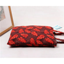Leaves Printing Linen Tote Casual Shoulder Bag Women Shopping Bag shoulder Bags Large Capacity Daily Use Hbags ILML