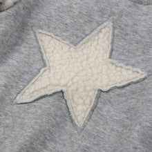 BOBORA Brand Kids Girls Boys Star Pattern Plush Pullover Cotton Personality Unisex Cute Sweater Clothes ILML