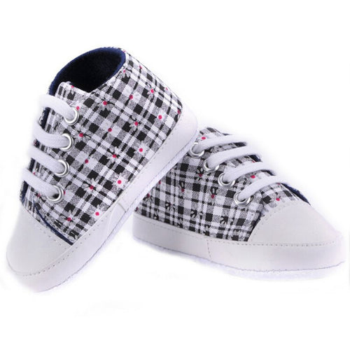 Baby Girls Boys Rainbow Star Canvas Shoes Soft First Walker Casual Toddler Shoe 9 Colors  ILML