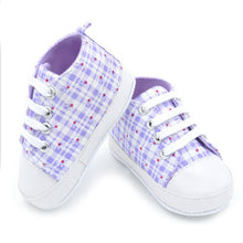 Baby Girls Boys Rainbow Star Canvas Shoes Soft First Walker Casual Toddler Shoe 9 Colors  ILML