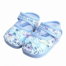 Baby Girls First Walkers Flowers Bow Toddler Shoes born Baby Shoes For 3-12 Months Soft Sole  ILML