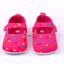Baby Girls First Walkers Shoes Colorful Polka Dot Toddler Soft Sole Kids Children's infant Shoe 0-12 Months ILML