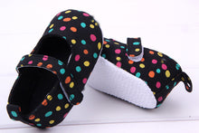 Baby Girls First Walkers Shoes Colorful Polka Dot Toddler Soft Sole Kids Children's infant Shoe 0-12 Months ILML