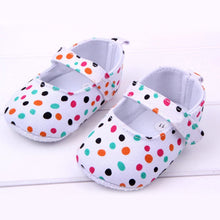 Baby Girls First Walkers Shoes Colorful Polka Dot Toddler Soft Sole Kids Children's infant Shoe 0-12 Months ILML