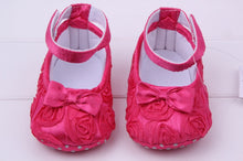 Baby Girls First Walkers Shoes Todder Shoes Infant Baby Girl Flower Soft Sole Shoes 6 Color 3-12Months ILML