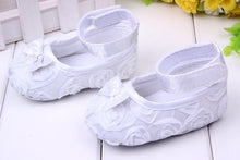 Baby Girls First Walkers Shoes Todder Shoes Infant Baby Girl Flower Soft Sole Shoes 6 Color 3-12Months ILML