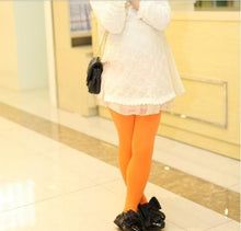 Baby Girls Kids Velvet Leggings Trousers Candy Color Underpants 12 Colors Pantyhose 5-12 Years ILML