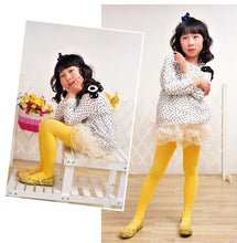 Baby Girls Kids Velvet Leggings Trousers Candy Color Underpants 12 Colors Pantyhose 5-12 Years ILML
