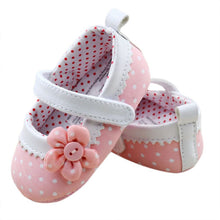 Baby Girlary Janes Shoes Infant Toddler Flower Dot Soft Sole Crib First Walkers  ILML