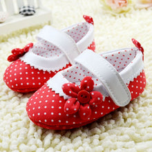 Baby Girlary Janes Shoes Infant Toddler Flower Dot Soft Sole Crib First Walkers  ILML