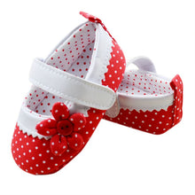 Baby Girlary Janes Shoes Infant Toddler Flower Dot Soft Sole Crib First Walkers  ILML