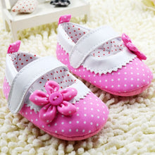 Baby Girlary Janes Shoes Infant Toddler Flower Dot Soft Sole Crib First Walkers  ILML