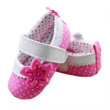 Baby Girlary Janes Shoes Infant Toddler Flower Dot Soft Sole Crib First Walkers  ILML