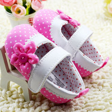 Baby Girlary Janes Shoes Infant Toddler Flower Dot Soft Sole Crib First Walkers  ILML