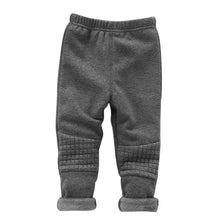 Baby Kids Girls Leggings Pants Basic Elastic Waist Warm Thick Skinny Trousers  ILML