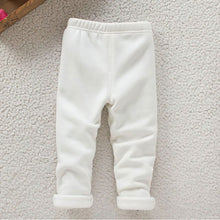 Baby Kids Girls Leggings Pants Basic Elastic Waist Warm Thick Skinny Trousers  ILML