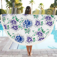 Beach Cover Up Bikini Women Scarf Hippie Tapestry Beach Mat Luxury Mala Bohemian Shawls Scarves Stoles ILML