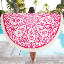 Beach Cover Up Bikini Women Scarf Hippie Tapestry Beach Mat Luxury Mala Bohemian Shawls Scarves Stoles ILML