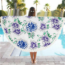 Beach Cover Up Bikini Women Scarf Hippie Tapestry Beach Mat Luxury Mala Bohemian Shawls Scarves Stoles ILML