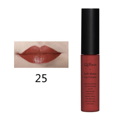 Beauty Makeup Tint Lipstick Soft Dull Liquid Lip Stick Vintage Long Lasting Lip Gloss Batom Liquido Waterproof Matte for lip PE3 ILML