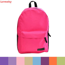 Best Price Simple Women Canvas Backpack Schoolbag  ILML