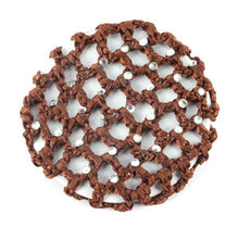 Best s Beautiful Bun Cover Snood Hair Net Ballet Dance Skating Crochet with Diamond ILML