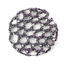 Best s Beautiful Bun Cover Snood Hair Net Ballet Dance Skating Crochet with Diamond ILML