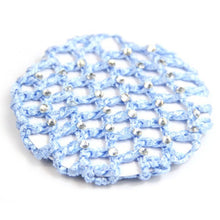 Best s Beautiful Bun Cover Snood Hair Net Ballet Dance Skating Crochet with Diamond ILML