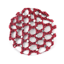 Best s Beautiful Bun Cover Snood Hair Net Ballet Dance Skating Crochet with Diamond ILML