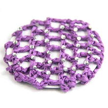 Best s Beautiful Bun Cover Snood Hair Net Ballet Dance Skating Crochet with Diamond ILML