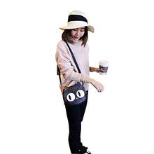Big Eyes Cute Cartoon Women Shoulder hbag messenger Bag Leather Crossbody pouch bolsa feminina Satchel Crossbody Clutch ILML