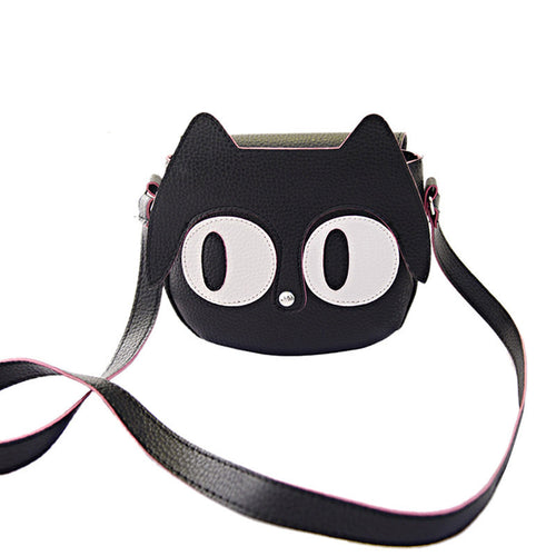 Big Eyes Cute Cartoon Women Shoulder hbag messenger Bag Leather Crossbody pouch bolsa feminina Satchel Crossbody Clutch ILML
