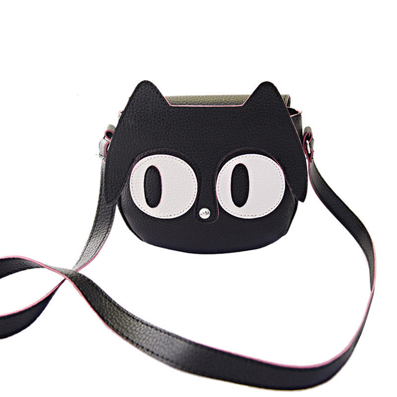 Big Eyes Cute Cartoon Women Shoulder hbag messenger Bag Leather Crossbody pouch bolsa feminina Satchel Crossbody Clutch ILML