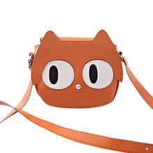 Big Eyes Cute Cartoon Women Shoulder hbag messenger Bag Leather Crossbody pouch bolsa feminina Satchel Crossbody Clutch ILML