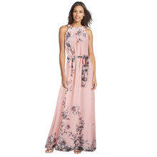 Big Size Flora Printing Maxi Dresses Long Chiffon Sundresses Women Style Girl Boheminan Dress Y4 ILML
