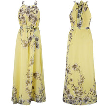 Big Size Flora Printing Maxi Dresses Long Chiffon Sundresses Women Style Girl Boheminan Dress Y4 ILML